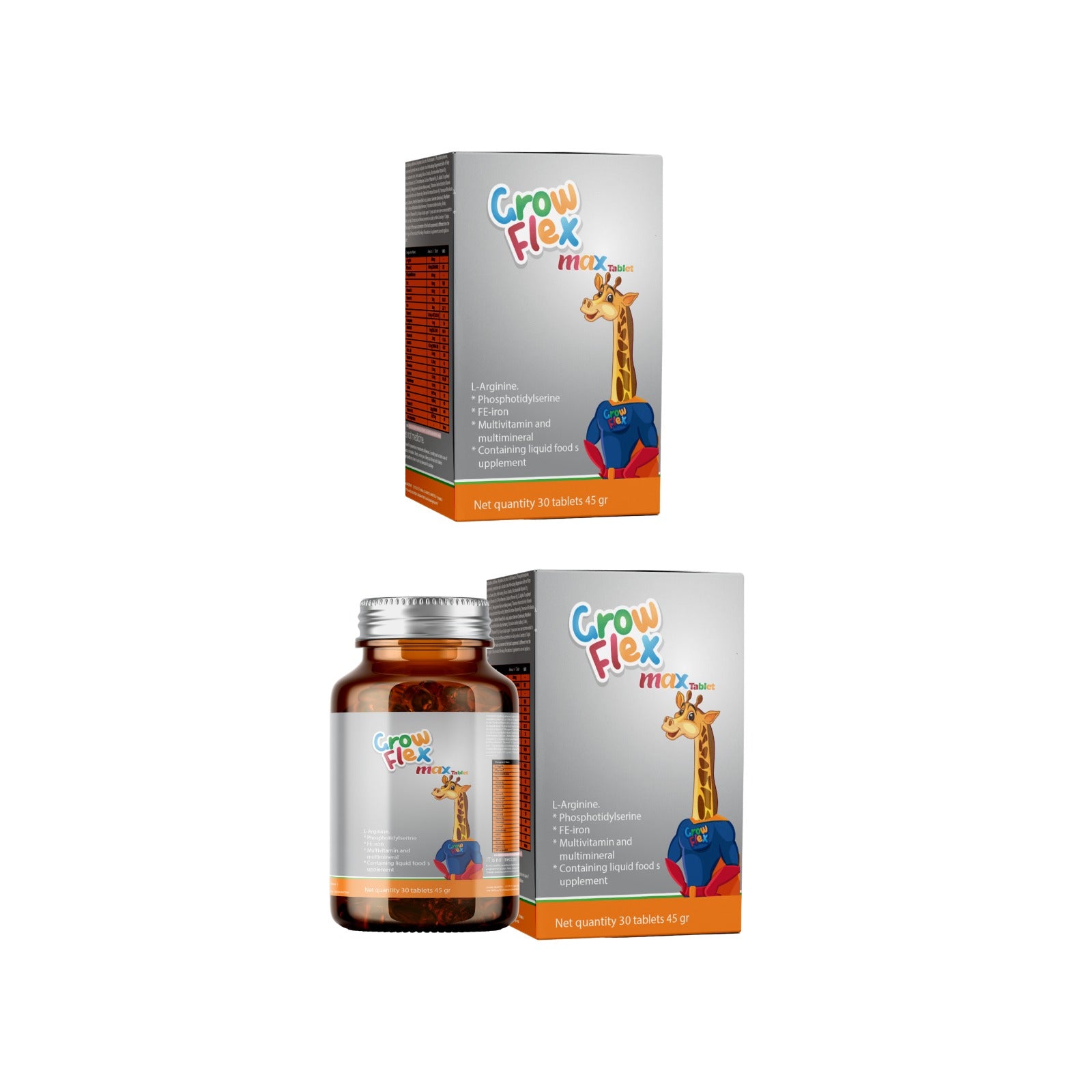 كبسولات جروفلكس ماكس 2 علبة-Growflex
