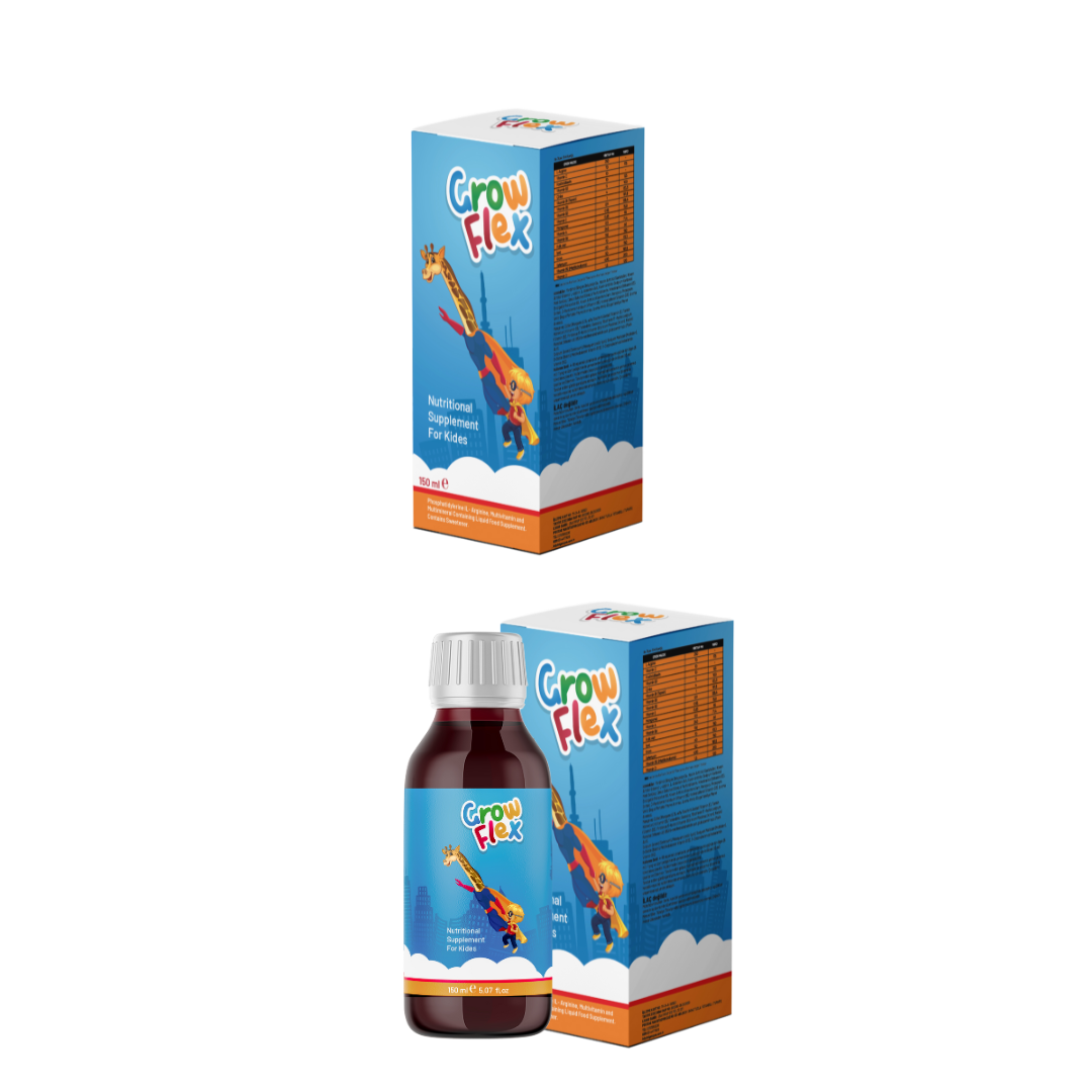 جروفلكس شراب فوكس ١٥٠ مل 2 علبة-Growflex